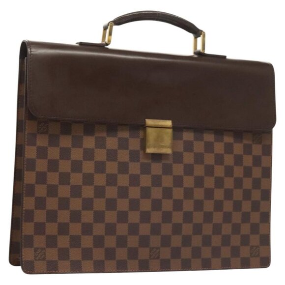 LOUIS VUITTON Damier Ebene Altona PM Briefcase N53315 LV Auth 121963 - Picture 1 of 16